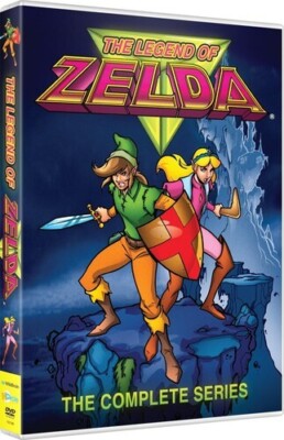 The Legend of Zelda: The Complete Original 1989 TV Series DVD Set Brand New