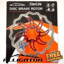ALLIGATOR Starlite Disc Brake Rotor 160mm 180mm 203mm - Red  MTB Road Bike
