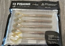 5x 13 Fishing RE-JS6-15 Joy Stick -Worm feat. Rabbit Ear 6" #15 OG Sour