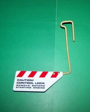 Cessna 152 Control lock fits all serial numbers.