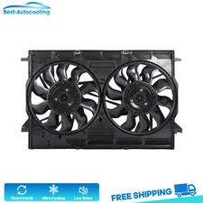 624820 Radiator Cooling Fan Assembly For 2018 2019 2020 2021 22-2023 Audi Q5 SQ5