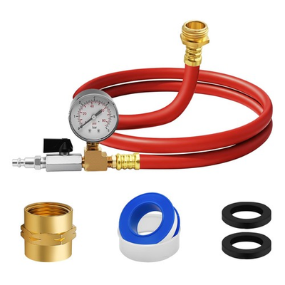 #ad #ad 60 Inch Long RV Winterize Hose with Pressure Gauge Winter RV Winterizing Kit... $39.53