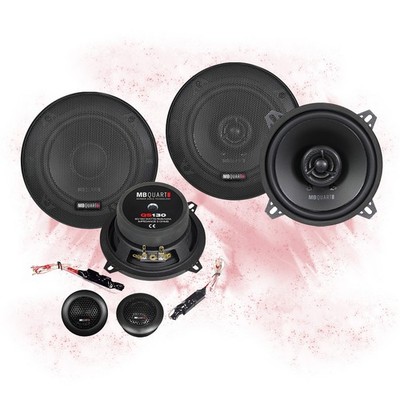 MB QUART 13cm Front/Heck Auto Lautsprecher Komplett-SET für RENAULT (#369)