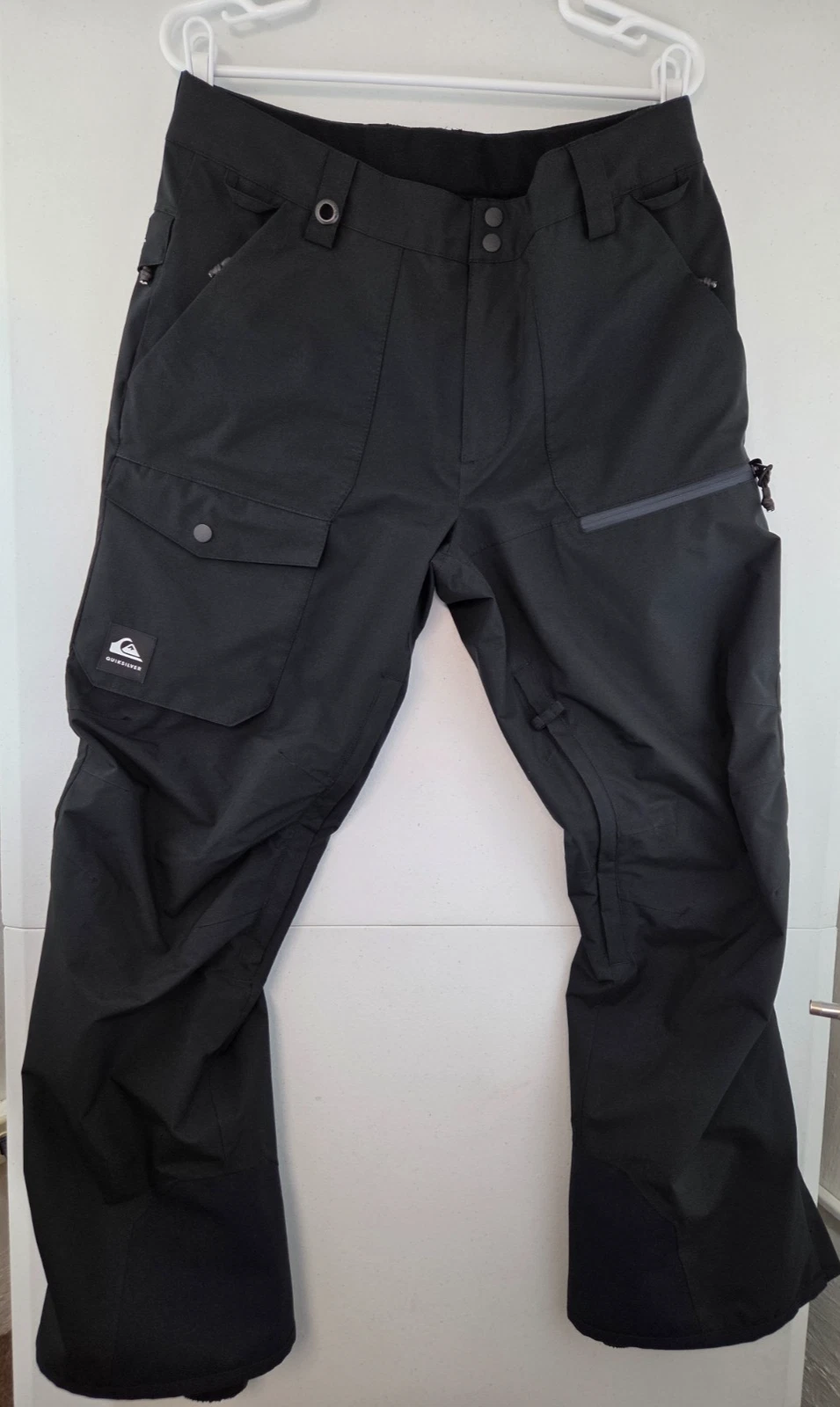 QUICKSILVER Utility Shell Snow Pants Men's Medium Black Unworn EQYTP03140