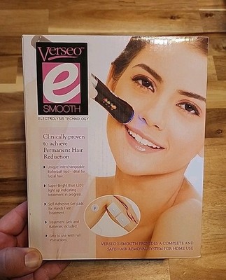Verseo Smooth Electrolysis Permanent Hair Removal Reduction System OPEN BOX