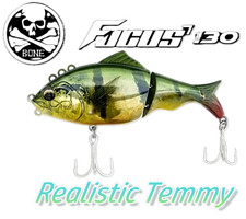 Bone Focus 130 Multi-Function Swimbait - REALISTIC TEMMY