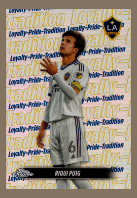 Riqui Puig #TT-4 Team Tag Refractor 2024 Topps Chrome MLS