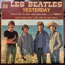 The Beatles - Yesterday - EP France SOE 3772 4 Titres