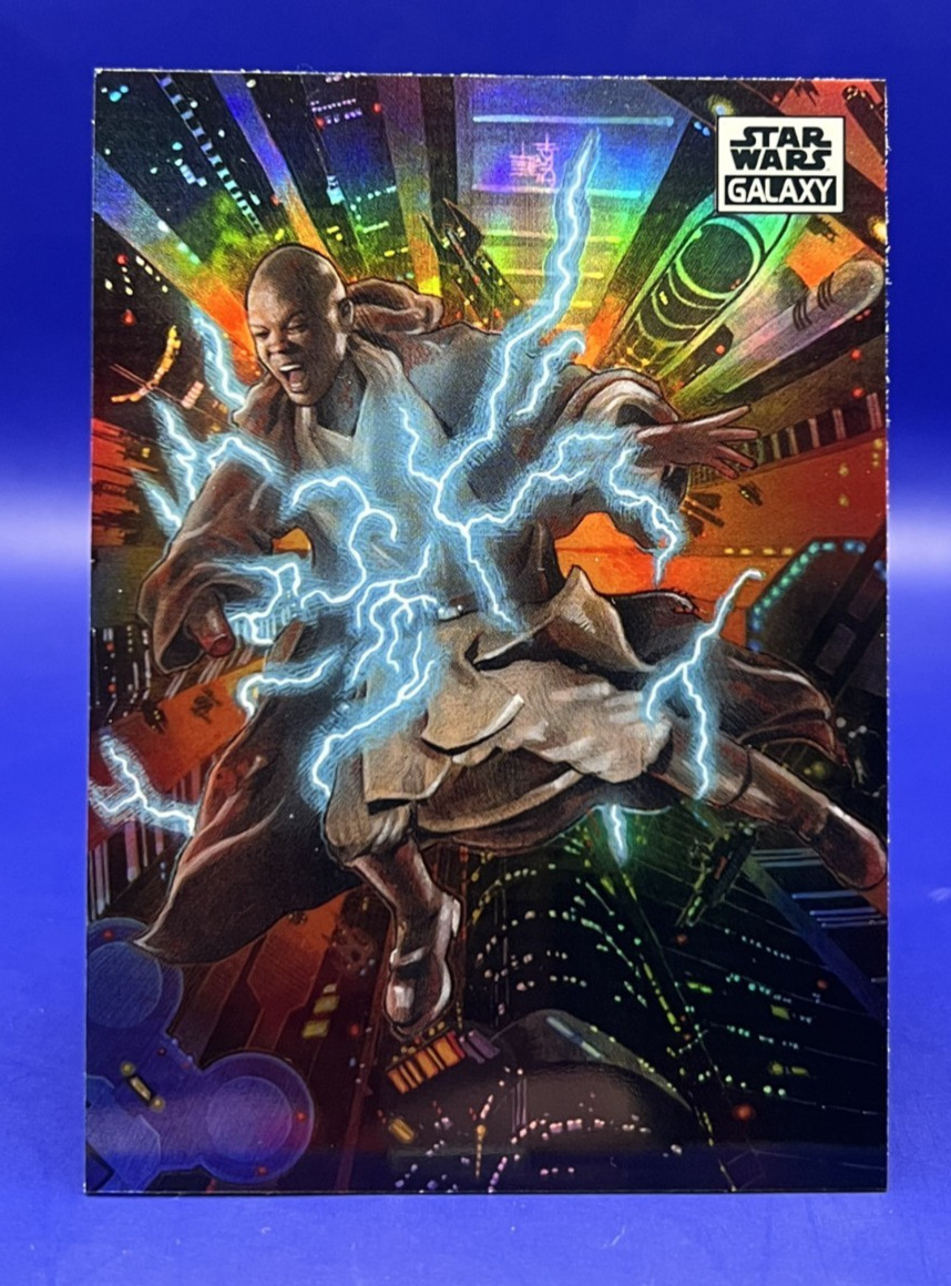 2021 Topps Chrome Star Wars Galaxy Refractor #72 Fall of a Jedi NM