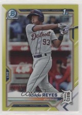 2021 Bowman Chrome Prospects Yellow Refractor 21/75 Adinso Reyes #BCP-21 3bq