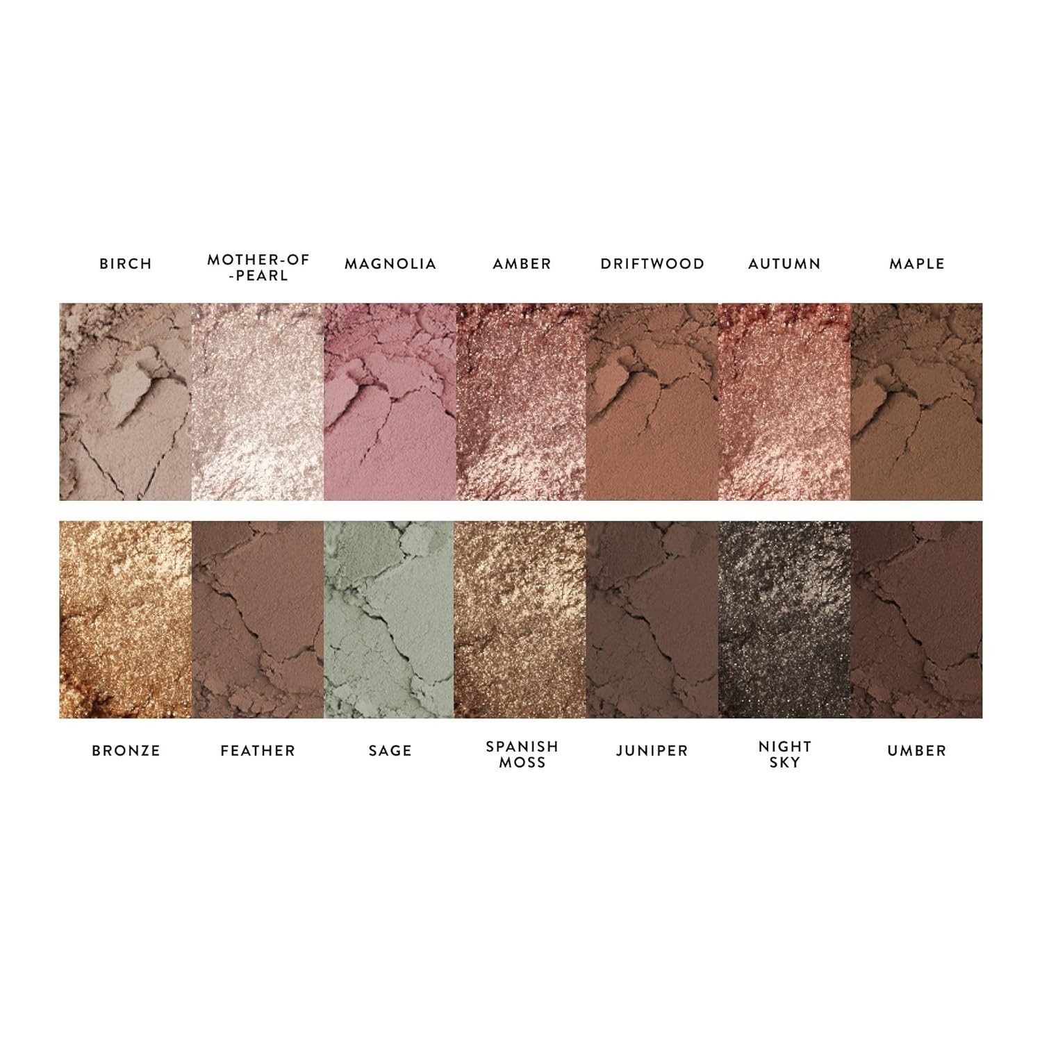 The Delectables Earthy Essentials Baked Eyeshadow Palette | 14 Pigmented Eyes... thumbnail 7
