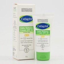 Cetaphil Daily Defence Cream SPF50 50g Mineral, Sealed Tube