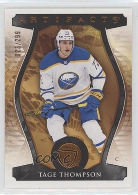 2023-24 Upper Deck Artifacts Stars Copper 23/299 Tage Thompson #102 0b1f