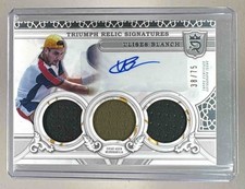 ULISES BLANCH 2024 Topps Royalty Tennis Triumph Relic Signatures PATCH AUTO /75