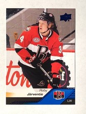 2022-23 UD AHL Blue ROBY JARVENTIE Rookie Edmonton Oilers Card# 35
