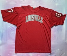 Vintage Champion 80s Made in USA Louisville Cardinals Football Jersey 67 X-Large