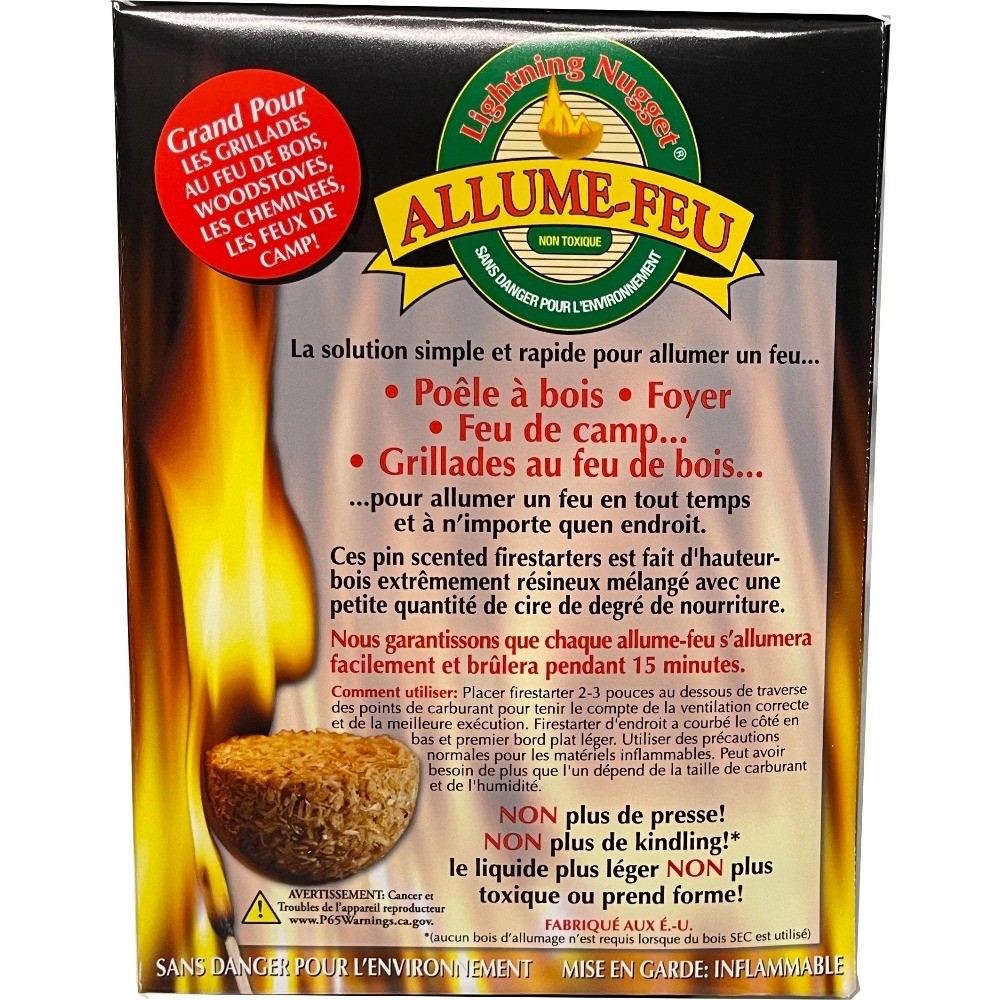 Natural Fire Starters for Indoor Outdoor Fireplaces Camping and Wood Stoves 35