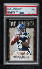 2012 Score Hot Rookies Russell Wilson #22 PSA 9 MINT 6e9
