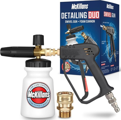 #ad Pressure Washer Gun with Foam Cannon Attachment $132.38