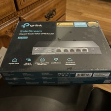 TP-Link TL-R605 Gigabit Multi-WAN VPN Router, 5 LAN Ports, Load Balance, Wired