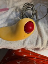 Vintage Logitech Fx Marble Track Mouse Used 