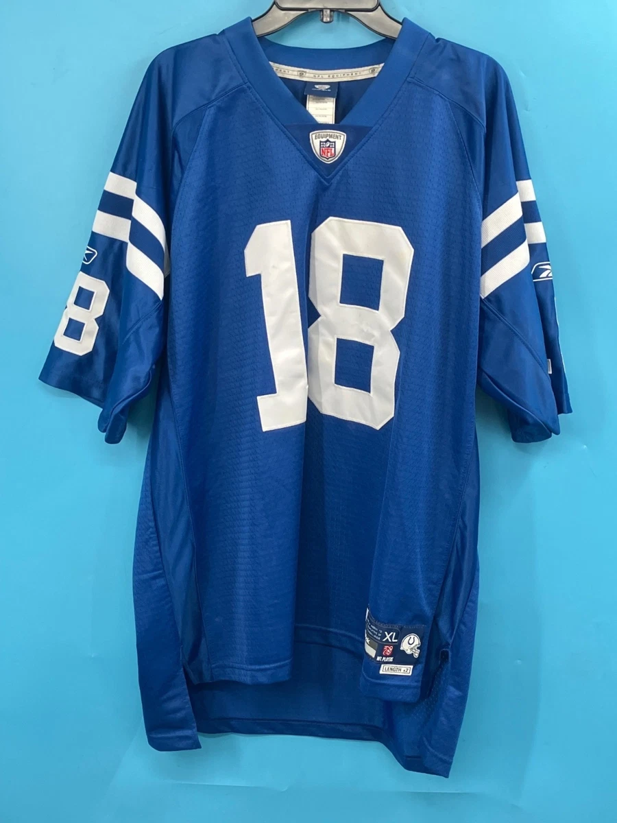 Reebok デッドストック NFL インディアナ ポリス マニング サイズXL Reebok Peyton Manning NFL Jerseys for sale | eBay