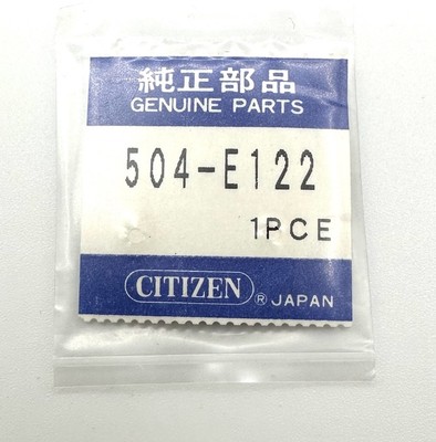 NOS Genuine Citizen Blue With Gold Numbers Inner Bezel Ring Part 504-E122