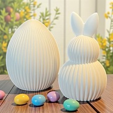 Deko-Osterhase Ton-Hase, Häschen-Design, Oster-Dekoration, Ostern Deko