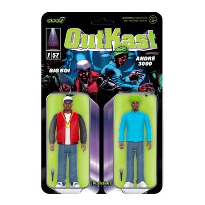 Outkast - ATLiens - 2-Pack Super7 ReAction Figuren NEU 09554892