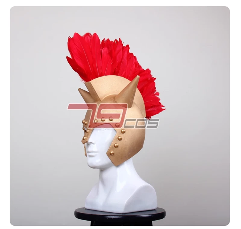 ONE PIECE Luffy Helmet Cosplay Mask Prop Helmet Halloween Gladiatus Helmet PVC - Bild 2 von 4