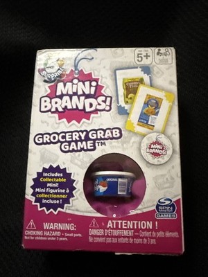 5 Surprise Mini Brands Grocery Grab CARD GAME Great Stocking Stuffer Gift