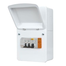 FuseBox EV32RAX EV Charger Distribution Board Type A 63A RCD with Surge