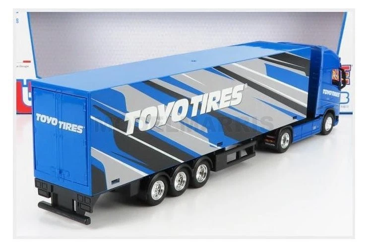 BURAGO BU31461T VOLVO - FH16 XL 750 EURO 6 CAB TRUCK TOYO TIRES 2018 - BLUE GREY - Immagine 2 di 2