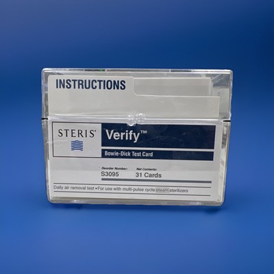 Steris Verify Bowie-Dick Test Card S3095 (Qty: 31/Box)
