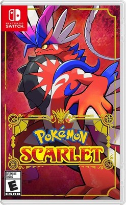 Pokemon Scarlet [Physical] - Nintendo Switch New and Sealed  Kids Gift