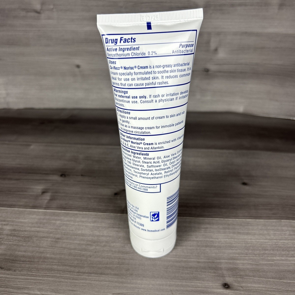 Ca-Rezz Antibacterial Skin Care NoRisc Cream - Scented, 9.7oz | eBay