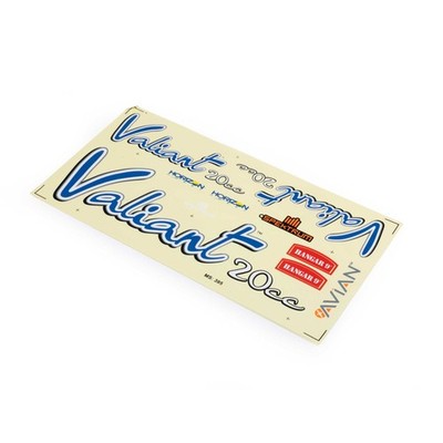 Hangar 9 Decal Sheet Valiant 20cc HAN15059