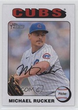 2024 Topps Heritage White Border Michael Rucker #125 0z6e