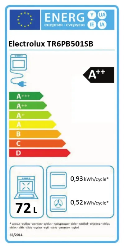 AEG Einbau Backofen schwarz Pyrolyse Dampf 72L A++ WLAN SteamCrisp - Bild 2 von 4