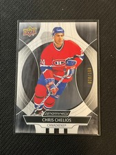 2024-25 UD Engrained Icons  #74 Chris Chelios Montreal Canadiens /199