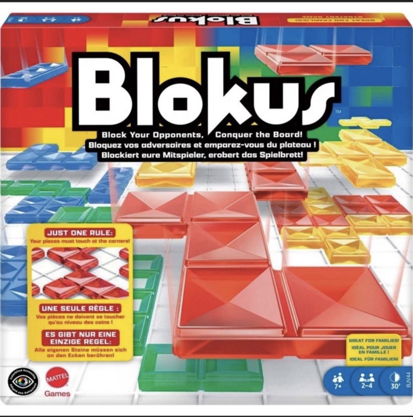 Mattel Blokus Educational Strategy Board Game