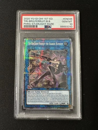 Tri-Brigade Ferrijit the Barren Blossom (Starlight Rare) PHRA-EN046 1st Ed PSA10