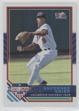 2017 USA Baseball Stars & Stripes Longevity Holofoil 98/99 Anfernee Grier 0a7