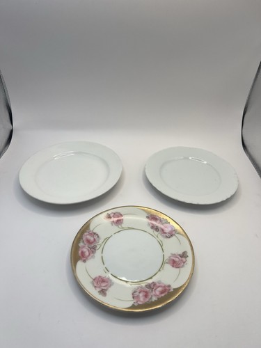 Vintage Mismatched China Saucer/ Small Plates Multiple Sizes And Brands