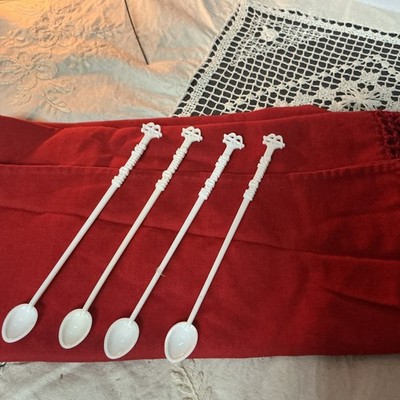 4) McDonald's Vintage McSpoon Coffee Stirrer Spoon - Banned
