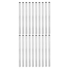 20pcs Round Coupling Nut M4x0.7mm 85mm Rod Bar Stud Tube Nut Sleeve Connector