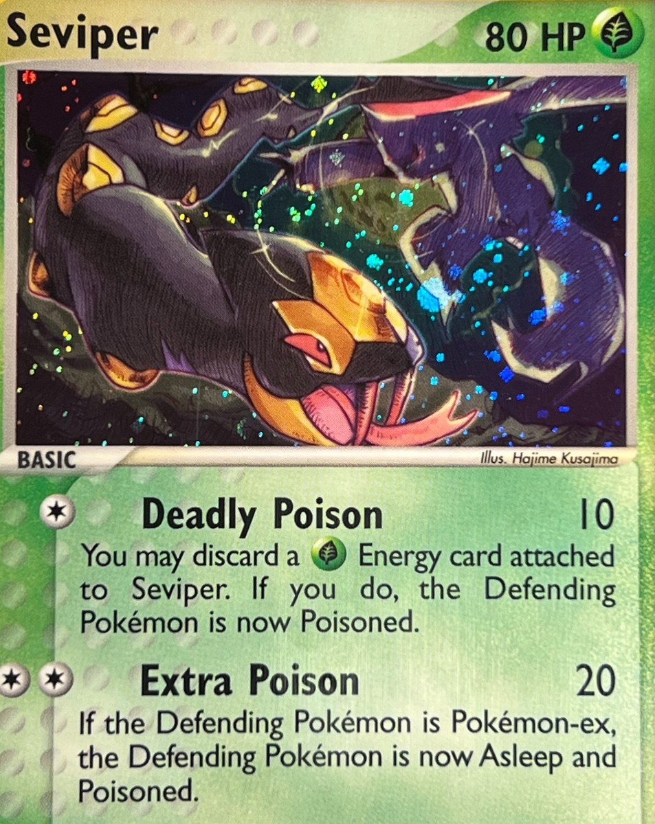 2003 EX Sandstorm E Reader-Seviper 11/100 Holo Rare- POP 13- CGC