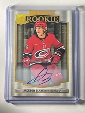 2024-25 Upper Deck The Cup Jackson Blake Gold Spectrum Foil Rookie Auto /36 (RC)