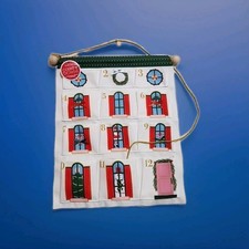New - Packed Party Countdown Cottage Advent Calendar 12 Days Christmas