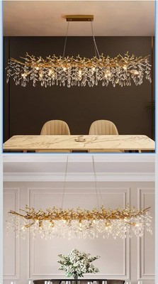 Modern Tree Branch Crystal Chandelier Luxury Pendant Lighting living/dining room